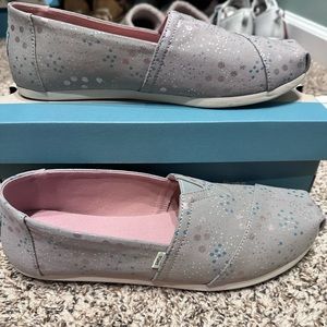 Toms shoes - Women's 11 - Grey/Purple